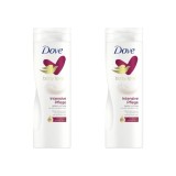 Set 2x Lotiune de corp Dove Body Love Intensive Care, 400 ml