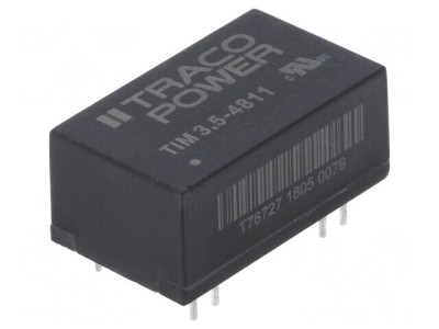 Convertor DC/DC 3.5W 36-75V la 5VDC 700mA DIP16 foto