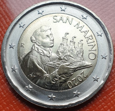 2 euro 2020 San Marino, unc, km#new foto