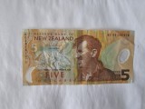 Noua Zeelanda 5 Dollars 2014 Polimer