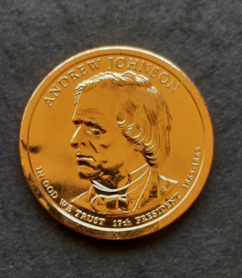 1 $ &amp;quot;Andrew Johnson&amp;quot; USA, 2011, litera P - G 4348 foto