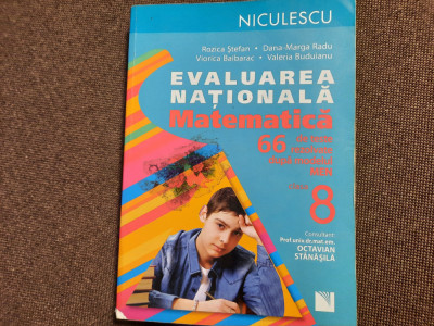 EVALUAREA NATIONALA MATEMATICA 66 TESTE ROZICA STEFAN foto