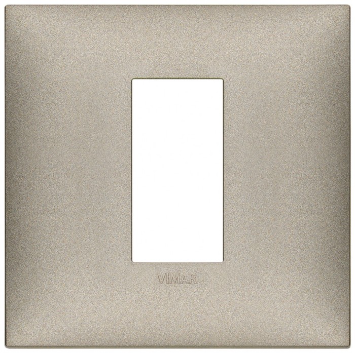 Rama Ornament rectangulara 1M Vimar Neve titaniu mat 09661.23