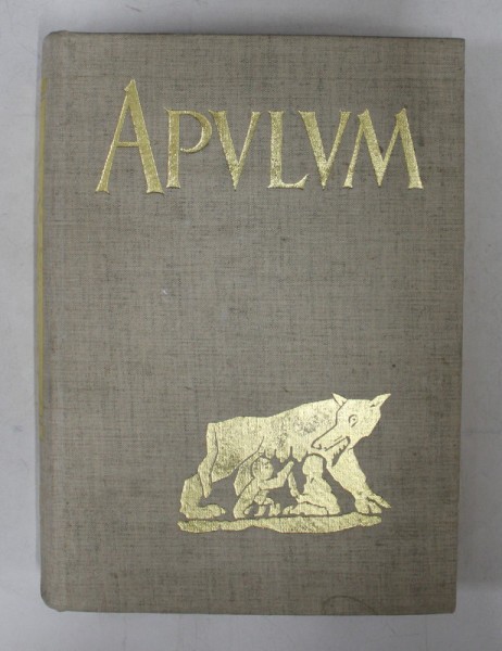 APVLVM VII / II - ACTA MVSEI APVLENSIS - SEMICENTENARUL UNIRII 1918 - 1968 , APARUTA 1969