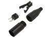 Metal Plug Straight Cord 3 Pin