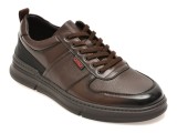 Pantofi OTTER maro, 63161, din piele naturala