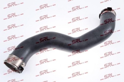 Furtun intercooler Mercedes M/Gle-Class (W166) 12-/15-, motor: 2.1 D, 3.0 d, 3.0 V6 T, 4.7 V8 T, 5.5 V8 T, SRLine, Cauciuc, 1665280582; A1665280582 foto