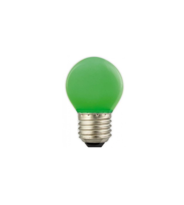 Bec LED Calex E27 Glob 1W Lumina Verde