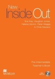 New Inside Out Pre-Intermediate Teacher&#039;s Book and Test CD | Sue Kay, Vaughan Jones, Peter Maggs