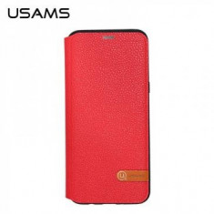 Husa flip Usams Duke Series Samsung Galaxy S8 G950F Rosie foto