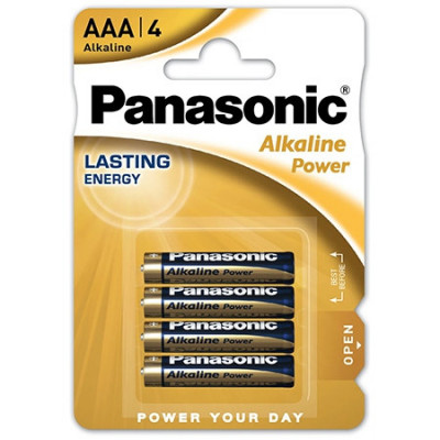 Baterie alcalina LR03 AAAl Panasonic foto