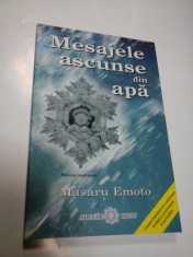 MESAJELE ASCUNSE DIN APA - MASARU EMOTO