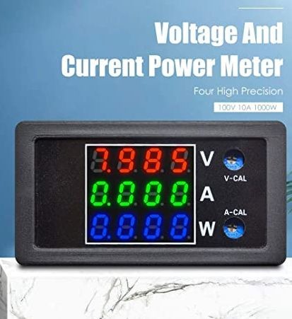 Power metru LED panou CC voltmetru ampermetru watmetru 100V 10A 1000W