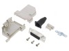 D-Sub HD PIN 26 Mamă 45&deg; Lipire Cabluri Gold Flash