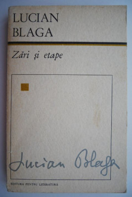 Zari si etape &amp;ndash; Lucian Blaga foto