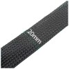 Manson negru PET pentru protectia cablurilor, 20mm