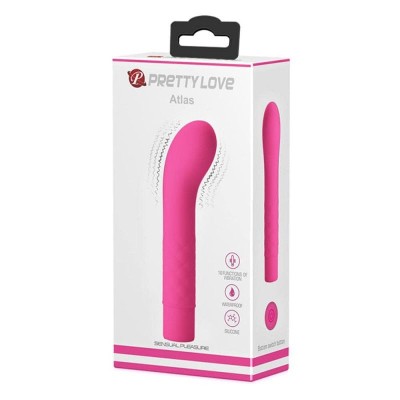 Vibrator din silicon Pretty Love Atlas Pink foto