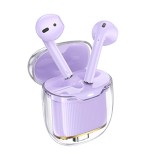Hoco (EW52) - Casti Wireless, Ear Buds, BT 5.3, 180h StandBy, 300mAh, Crystal, PURPLE