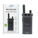 Aproape nou: Statie radio portabila PNI PMR R60 446MHz, 0.5W, 16 canale programabil