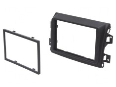 Cadru radio Fiat 2 DIN Negru Mat foto