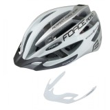 Casca FORCE ROAD Alb/gri S-M (54-58 cm) Ultimate FactoryBikes