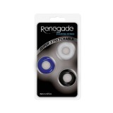 Set 3 inele pentru penis Renegade Stamina Rings
