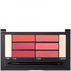 Paleta rujuri de buze Maybelline Lip Contour Palette 02 Blushed Bombshell