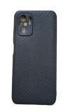 Huse silicon carbon design protectie Xiaomi Redmi Note 10 4G, Negru