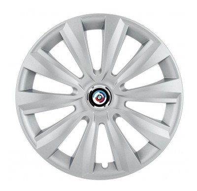 Set 4 Capace Roti Autohelix MSA&amp;reg; potrivite jantelor de 14 inch, pentru Bmw Nou model Delta Gray foto