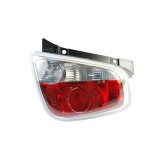 Stop spate lampa Fiat 500 (312), 03.2007-08.2015 HATCHBACK, partea Dreapta, cu lampa ceata, SILVER, fara suport becuri, Depo 661-1931R-LD-UE