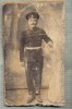 AB FOTO CABINET 130 - MILITAR RUS - FOTOGRAFIA ,,IMPERIAL" ODESSA-SCRIS IN RUSA