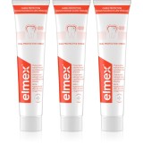 Elmex Caries Protection pasta de dinti protecție impotriva cariilor cu flor 3x75 ml