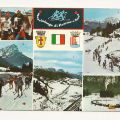 IT3-Carte Postala-ITALIA - Marcialonga di fiemme e fassa ,circulata 1980