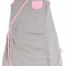 Sac de dormit multifunctional Grey Pink Elephant Travel 0-6 luni 2.5 Tog