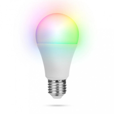 Bec Smart LED, RGB, E27, 7W, 600lm, Smartwares foto