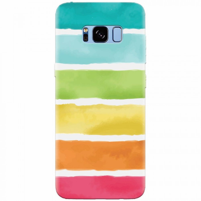 Husa silicon pentru Samsung S8 Plus, Watercolors