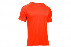 Tricou Under Armour Heatgear Run S/S Tee 1289681-296 portocale foto