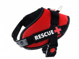 Ham pentru c&acirc;ini Rescue S 45 - 55 cm, roșu, PET NOVA