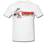 Cumpara ieftin Tricou &quot; Courage the Cowardly Dog &quot;
