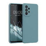 Husa Kwmobile pentru Samsung Galaxy A33 5G, Verde inchis, Silicon, KWM000015GQ053C, Carcasa