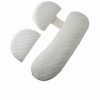 Set pern&Auml; pentru gravide proactive, design modular &Atilde;&reg;n form&Auml; de h &Egrave;i u, hus&Auml; detasabil&Auml;, spum&Auml; moale, l&Auml;&Egrave;ime reglabil&Auml;, bej
