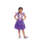 Costum carnaval printesa Rapunzel Basic Plus pentru copii, marime XS (3-4 ani)