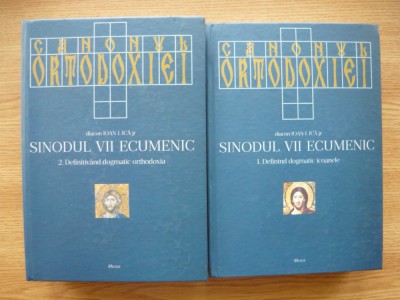 IOAN I. ICA jr. - SINODUL VII ECUMENIC - 2 volume - 2020 foto