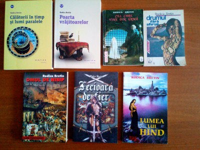 Rodica Bretin - set 7 titluri (ezoterism, fantasy) foto