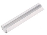 Profil LED Aluminiu Oval 2m Alb PEN12