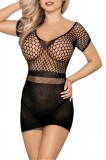 Cumpara ieftin Rochie Paris Hollywood, Neagra, S-L