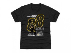 Boston Bruins tricou de bărbați David Pastrnak #88 OUTLINE 500 Level - M