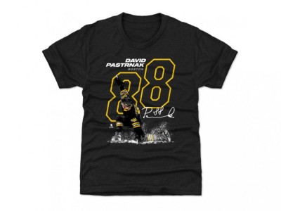 Boston Bruins tricou de bărbați David Pastrnak #88 OUTLINE 500 Level - M foto