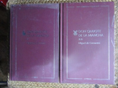 Cervantes - Don Quijote de la Mancha, 2 vol. IN TIPLA foto