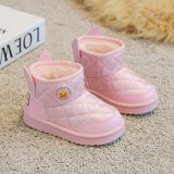 Cizme imblanite roz lucios - Duck (Marime Disponibila: Marimea 25)